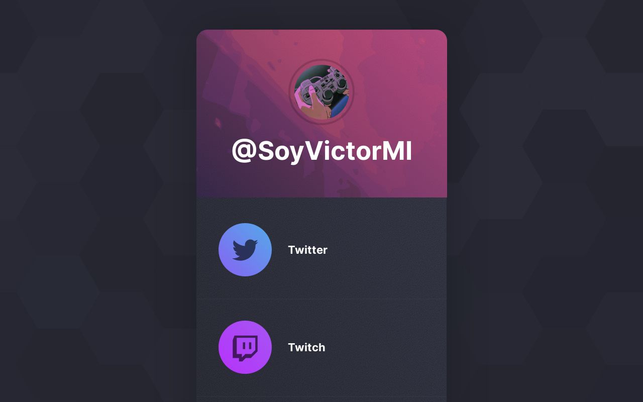 Carrd profile picture for @victor12